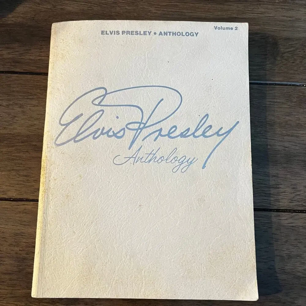 Elvis Presley Anthology Hal Leonard  Song Book Volume 1 & 2